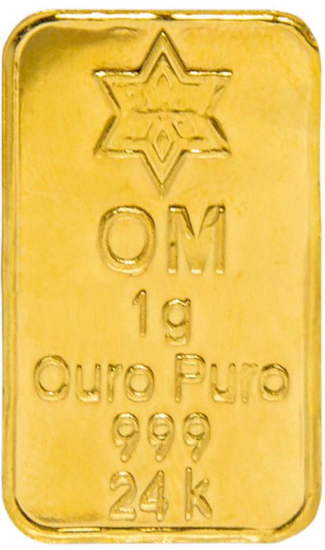 Barra de Ouro 1g