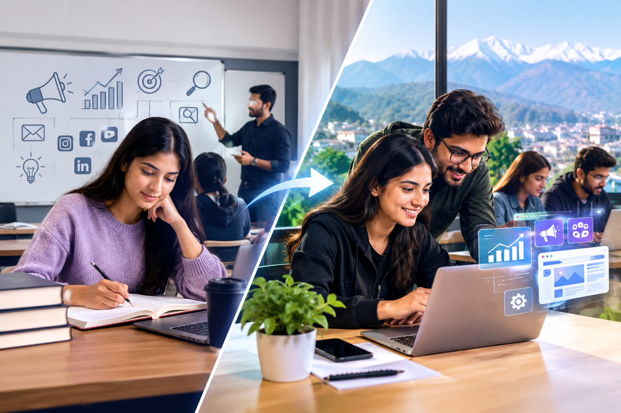 Digital Marketing Training Institute in Dehradun with Live Projects - SEO PPC Studio