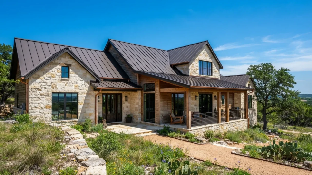 Standing seam metal roof lifespan comparison steel aluminum copper Texas