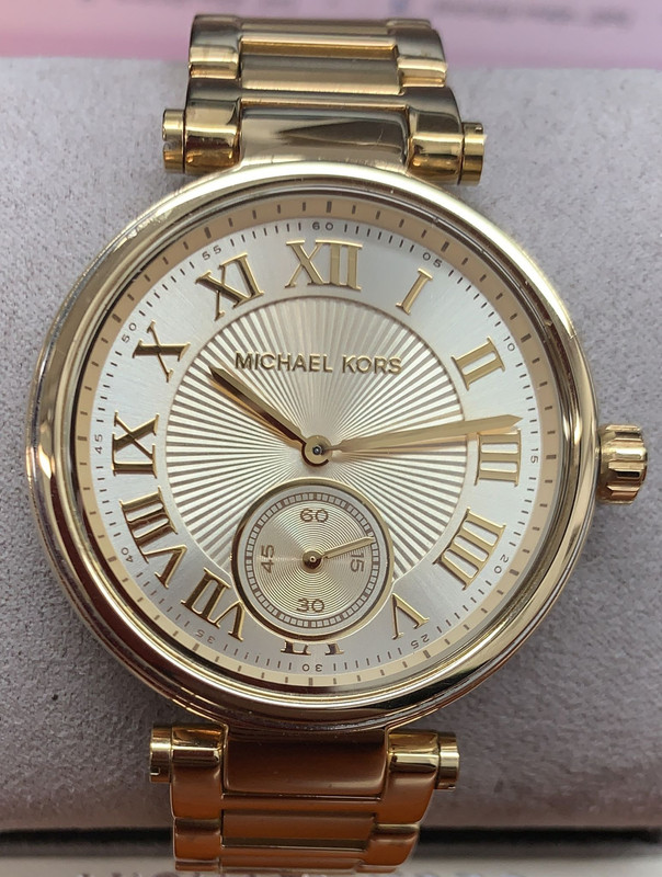 Michael Kors Skylar Champagne Dial Gold-tone Stainless Steel  display picture 2