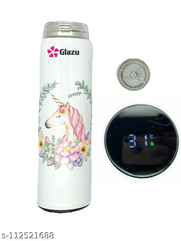 Unicorn Temperature Bottle White