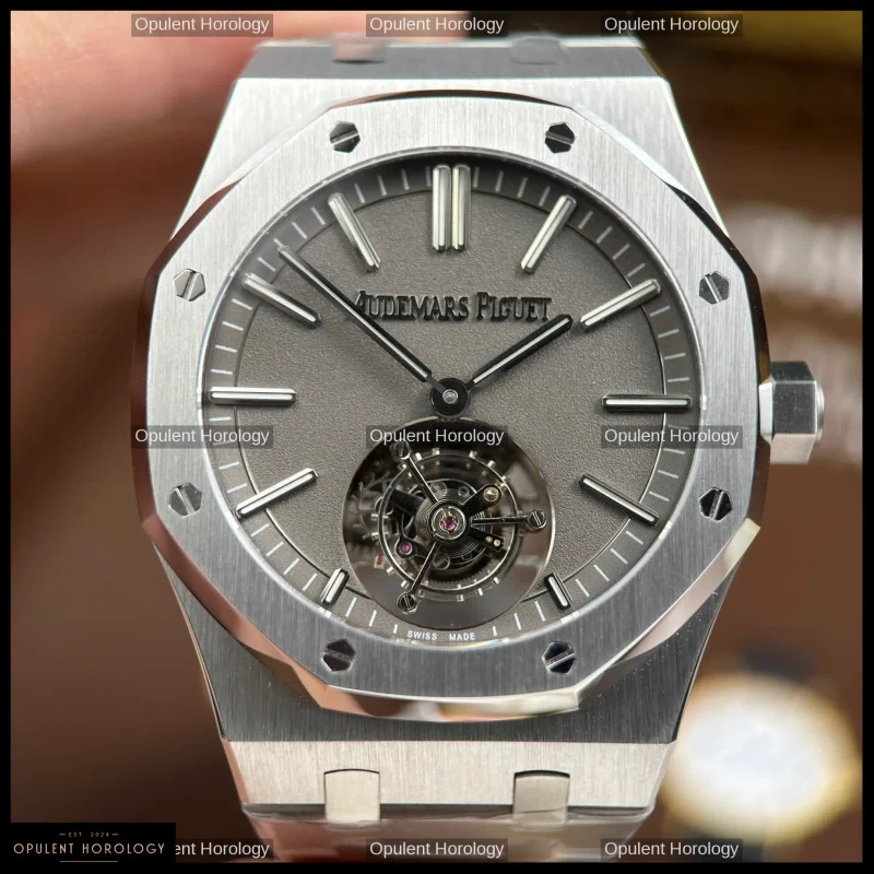 Audemars Piguet Royal Oak Flying Tourbillon 26530 Gray Dial 41mm