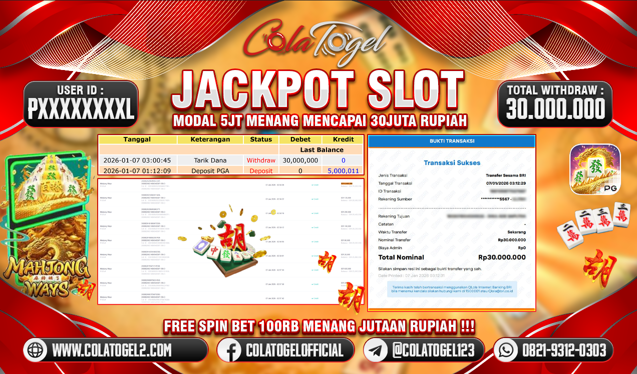 JACKPOT SLOT GACOR!!