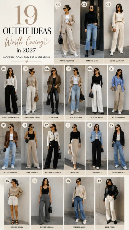 19 Outfit Ideas Worth Loving in 2027 19 Outfit Ideas Worth Loving in 2027