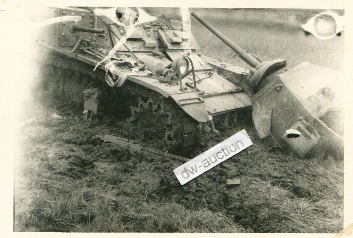 Ukraine , zerstörter amerikanischer Panzer (2)