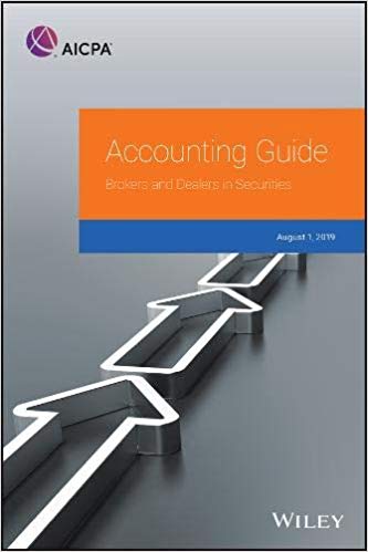Accounting Guide: Brokers and Dealers in Securities 2019