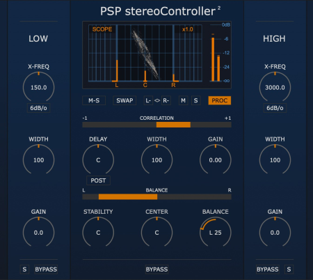 PSPaudioware PSP stereoContoller2 v2.0.0