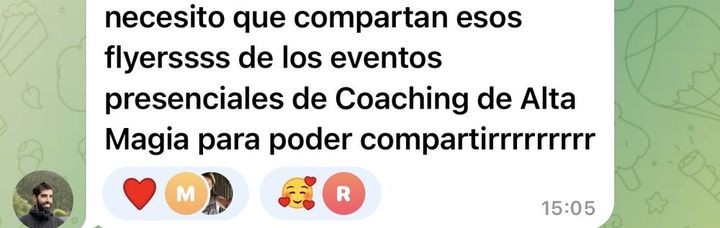 Testimonio de la comunidad de Alta Magia