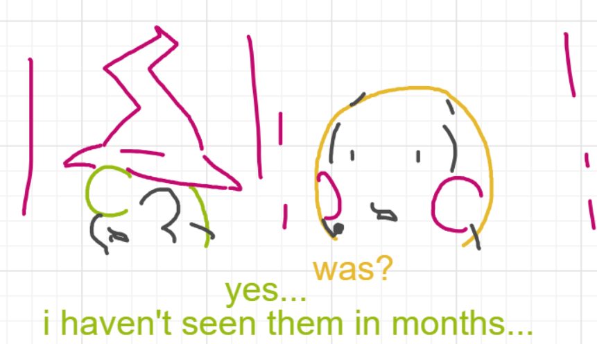 A panel from The Prime Number Few, episode eight of the Board Boards object show by Furretwalk/WalkingFurret.