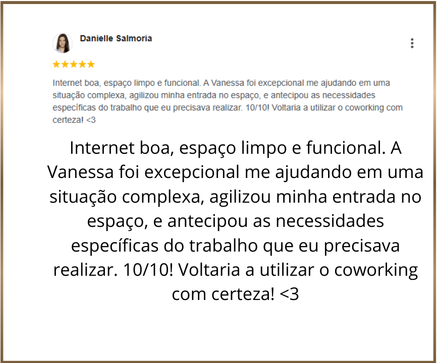 Avaliação Google Ikebana 3