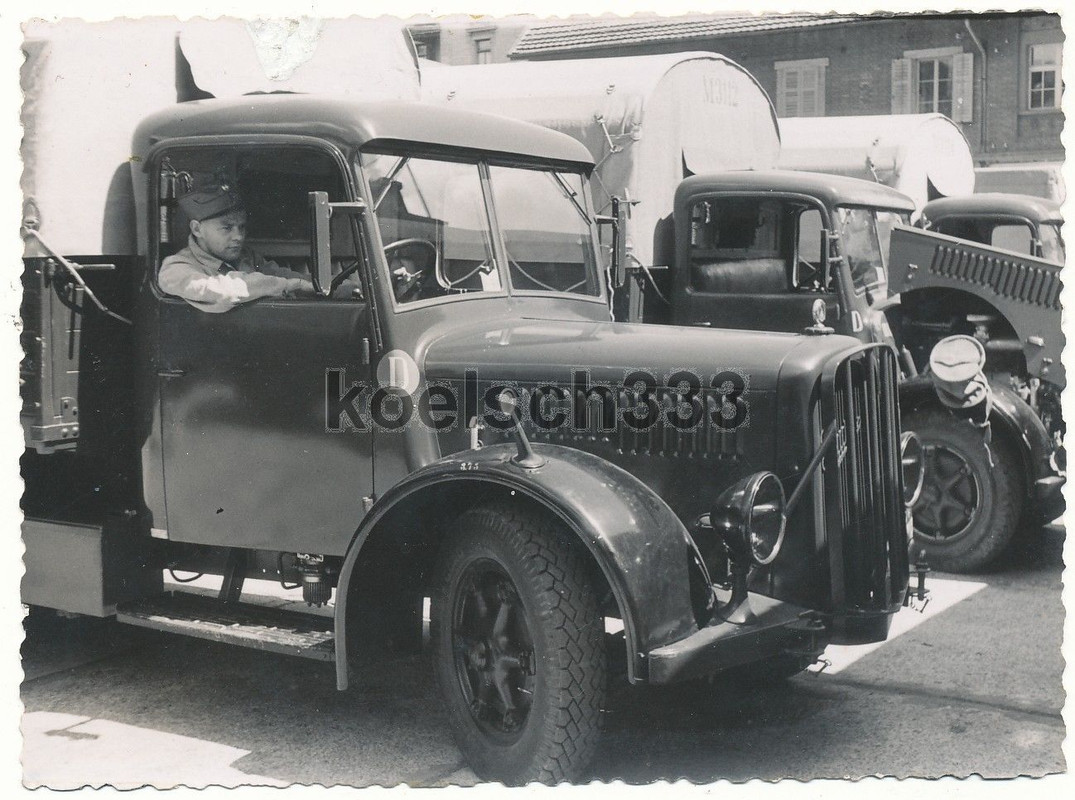 Schweizer Armee LKW österreichischer Austro Fiat