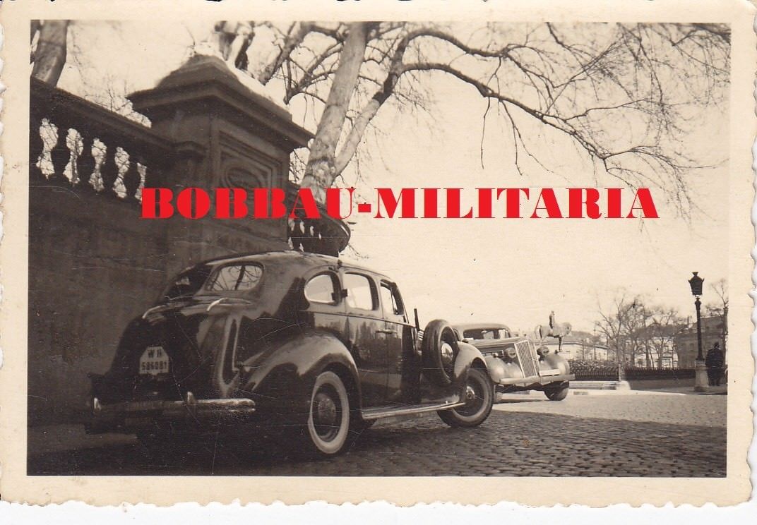 Brüssel dicker V12-Zylinder USA Packard Twelve Beute-PKW Ortskom