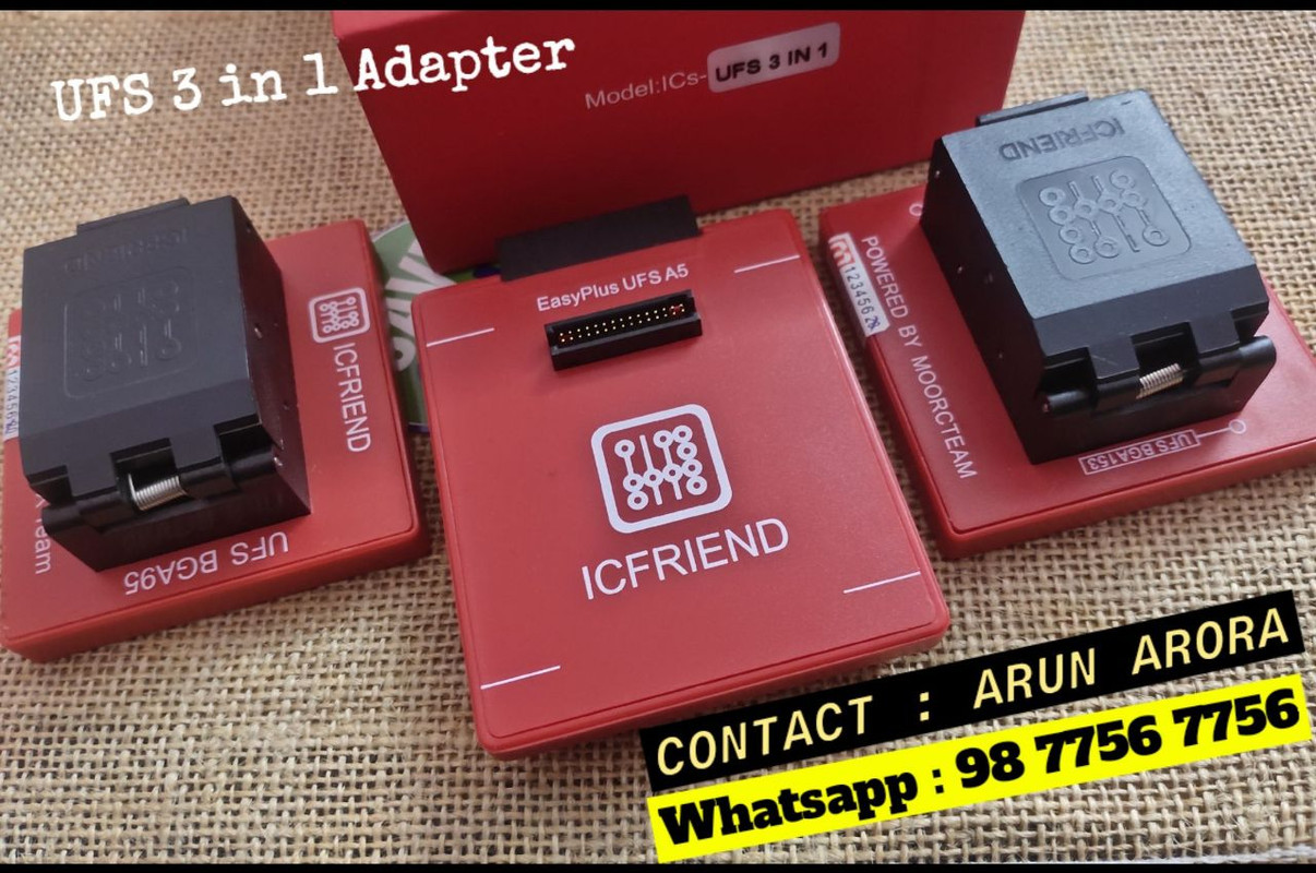 UFS 3 in 1 Adapter For Easy JTAG