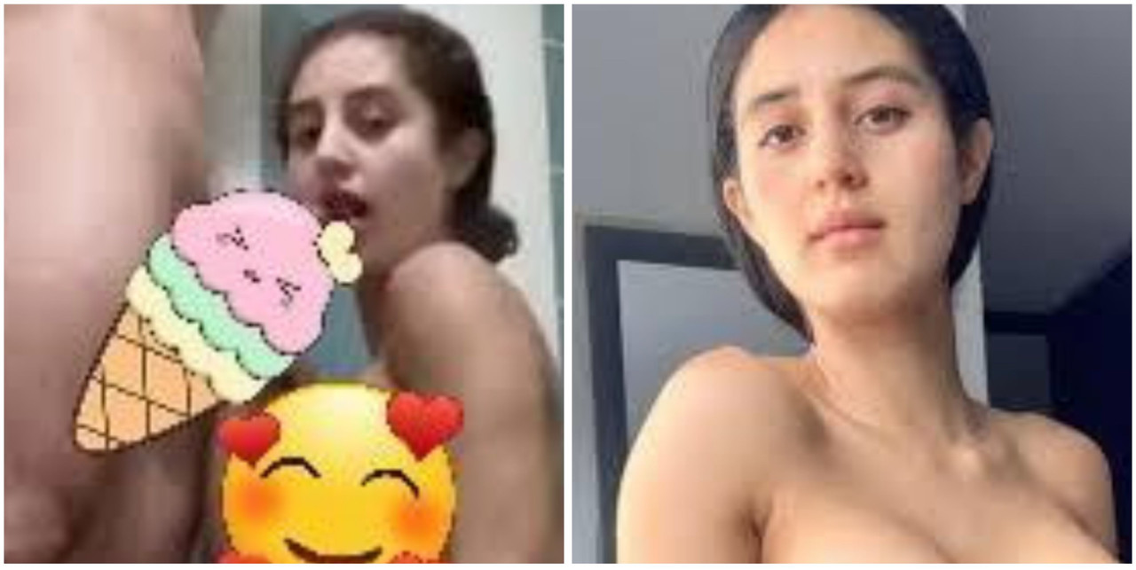 Hot beautiful girl giving blowjob to boyfriend exclusive viral video