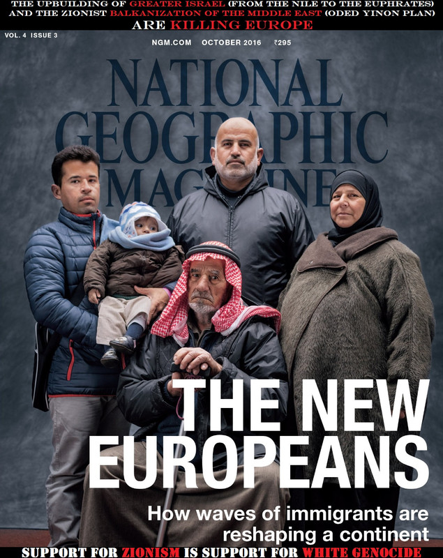 Zionism - The National Geographic - October 2016 - The New Europeans - How waves of immigrants are r