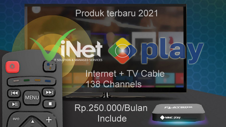 Jelajahi dunia tanpa batas dengan internet dan TV kabel interaktif MNC Play