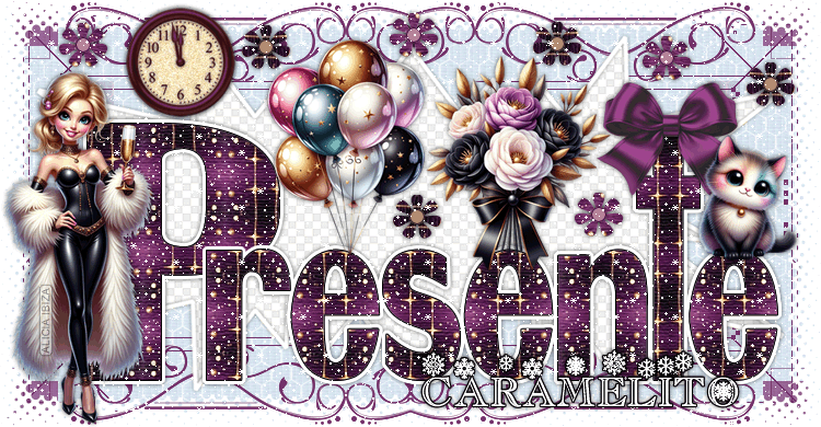 Presente Celebrant Any Nou caramelito