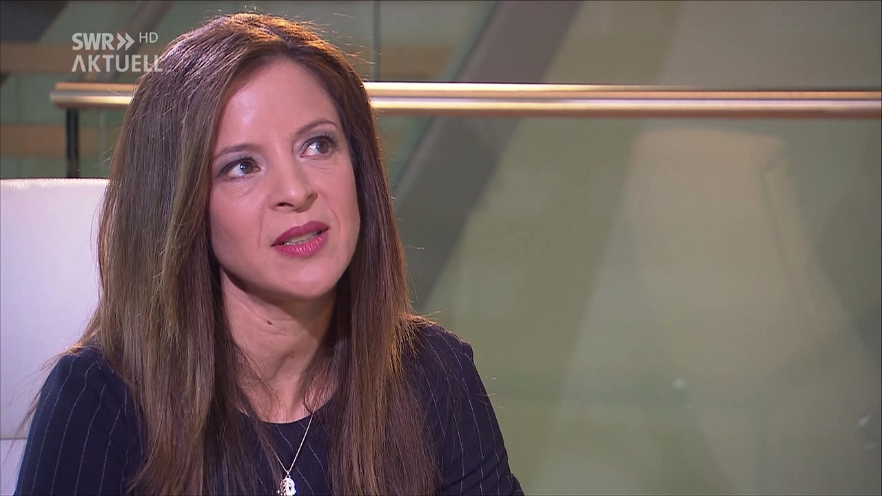 Stephanie Haiber @ "SWR Aktuell BW" am 28.03.2019 - Bilder - ...::: Multikulti TV-Moderatorinnen ...