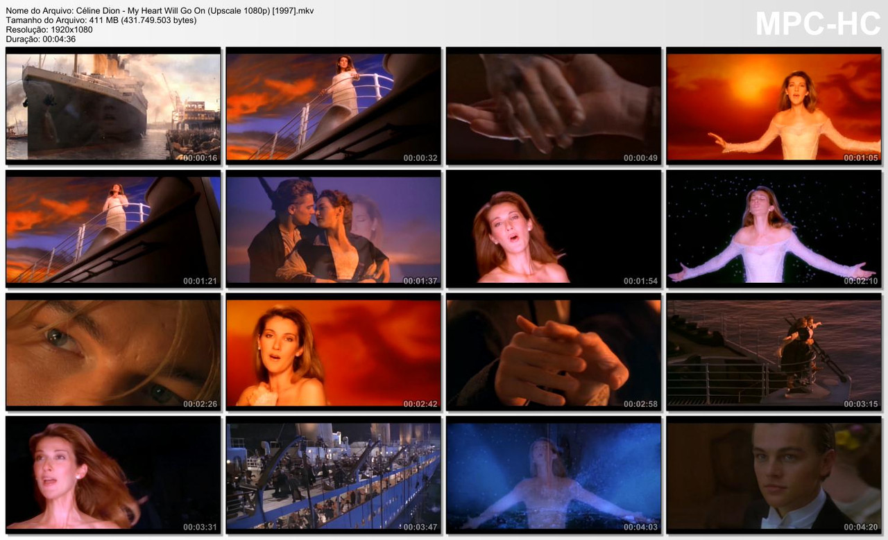 Céline Dion - My Heart Will Go On (Upscale 1080p) [1997]