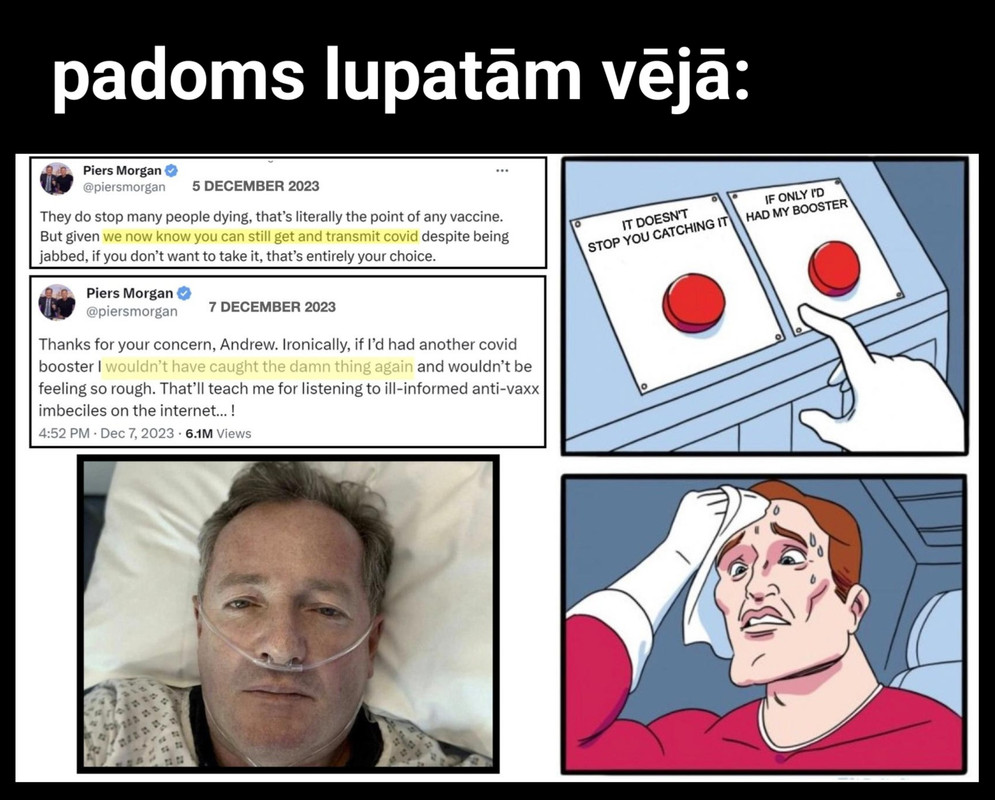 izklausās vakcinēts