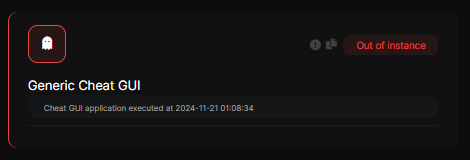 Generic Cheat GUI detection