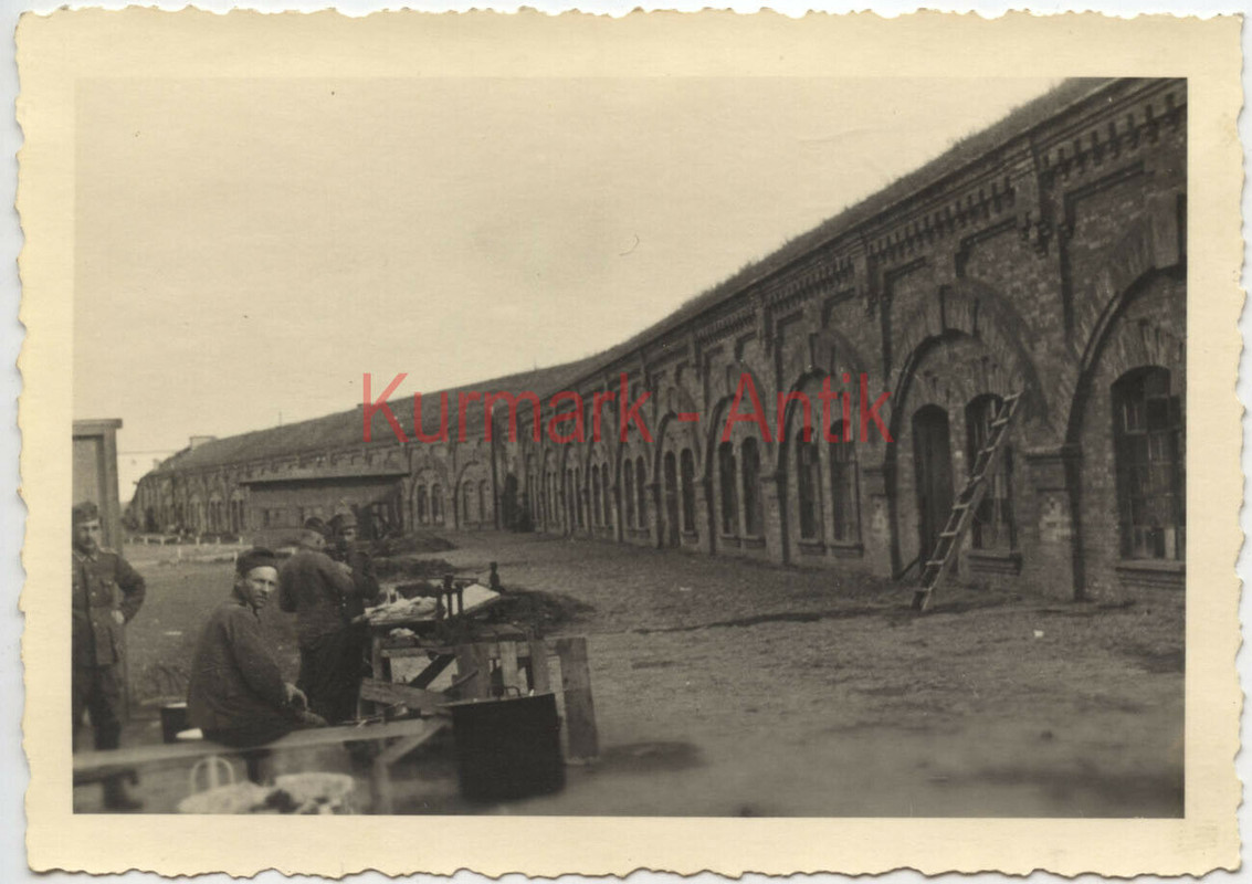 1Foto Wehrmacht Art. Reg.49 Polen Feldzug Warschau Bunker Fort I