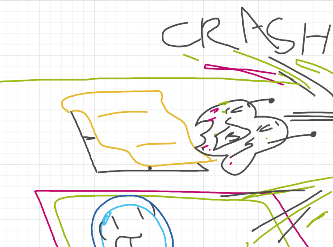 A panel from The Prime Number Few, episode eight of the Board Boards object show by Furretwalk/WalkingFurret.