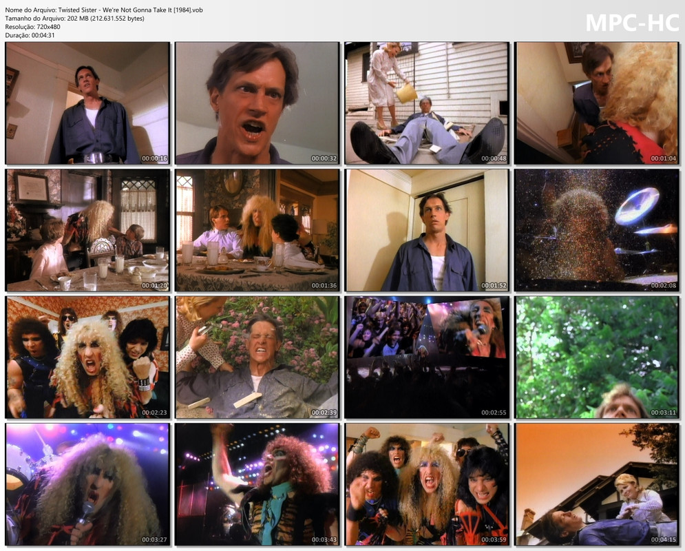 Twisted Sister - We're Not Gonna Take It (Clean) [1984]