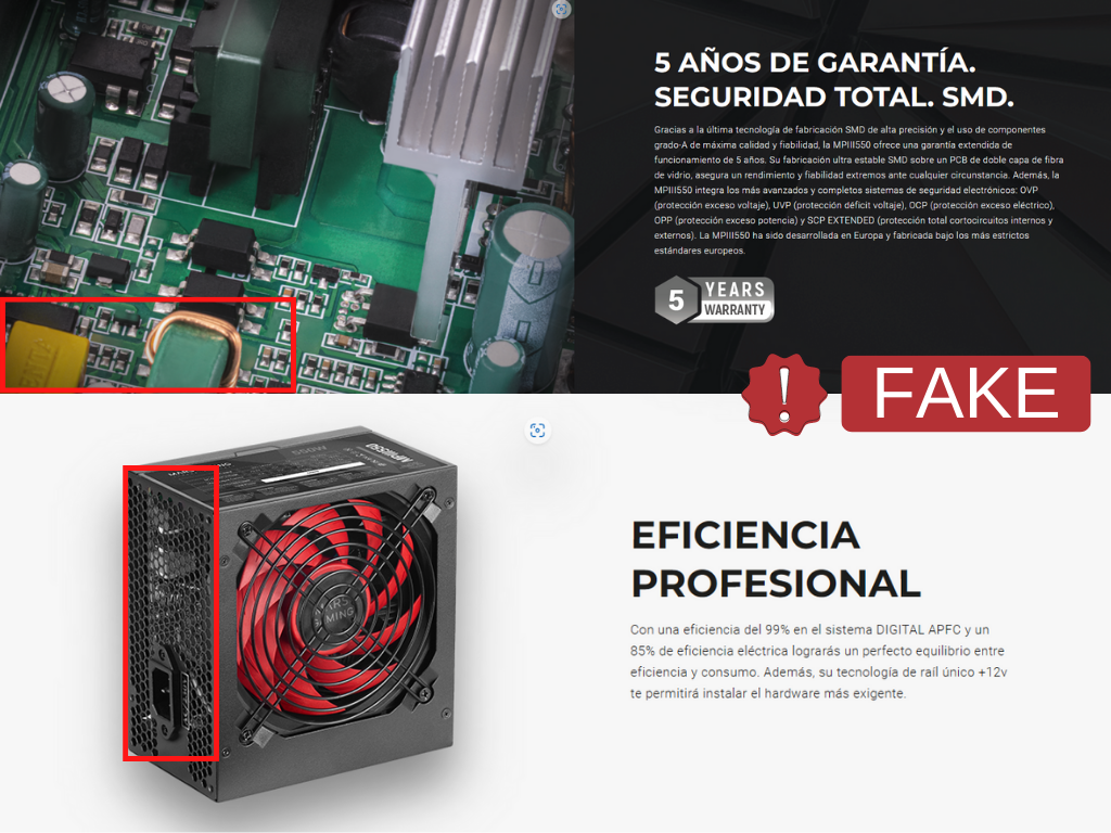 Mars Gaming MPIII550 Fuente Alimentación PC 550W ATX 85% Eficiencia