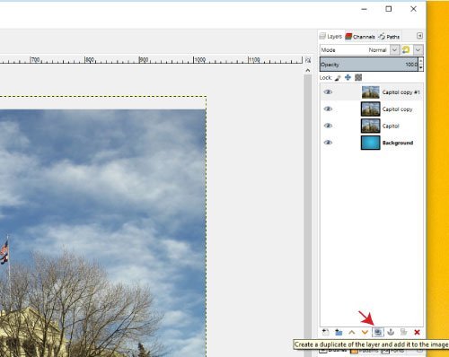 Duplicate-layer-picture-in-text-GIMP-Tutorial