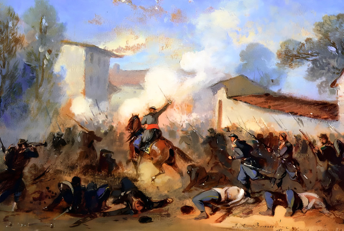 Franco Austriaca Solferino Medole 1859