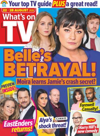 What's on TV - 22 August 2020 What's on TV - 22 August 2020