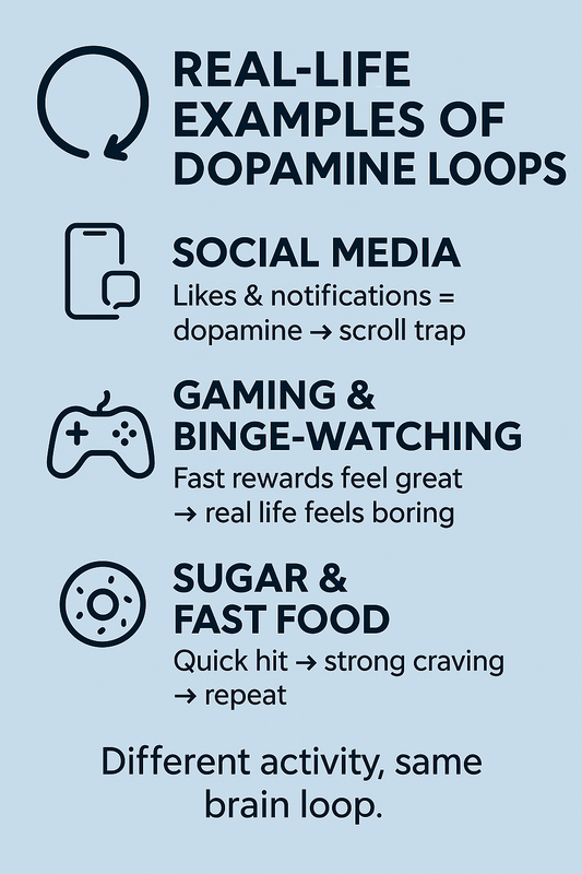 Real-Life Examples of Dopamine Loops