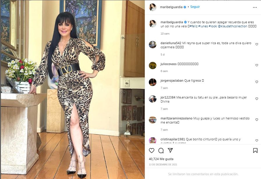 Fotos de Maribel Guardia 2021