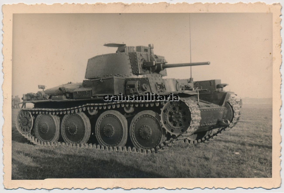 Orig. Foto Panzer 38 (t) Tank