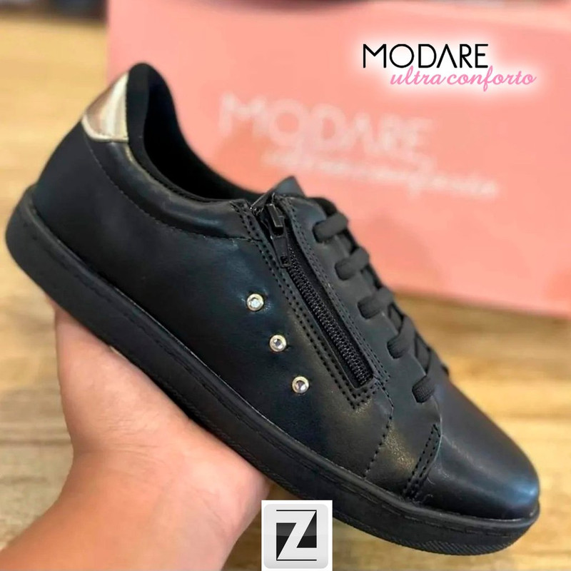 Tênis MODARE Zíper Lateral Feminino