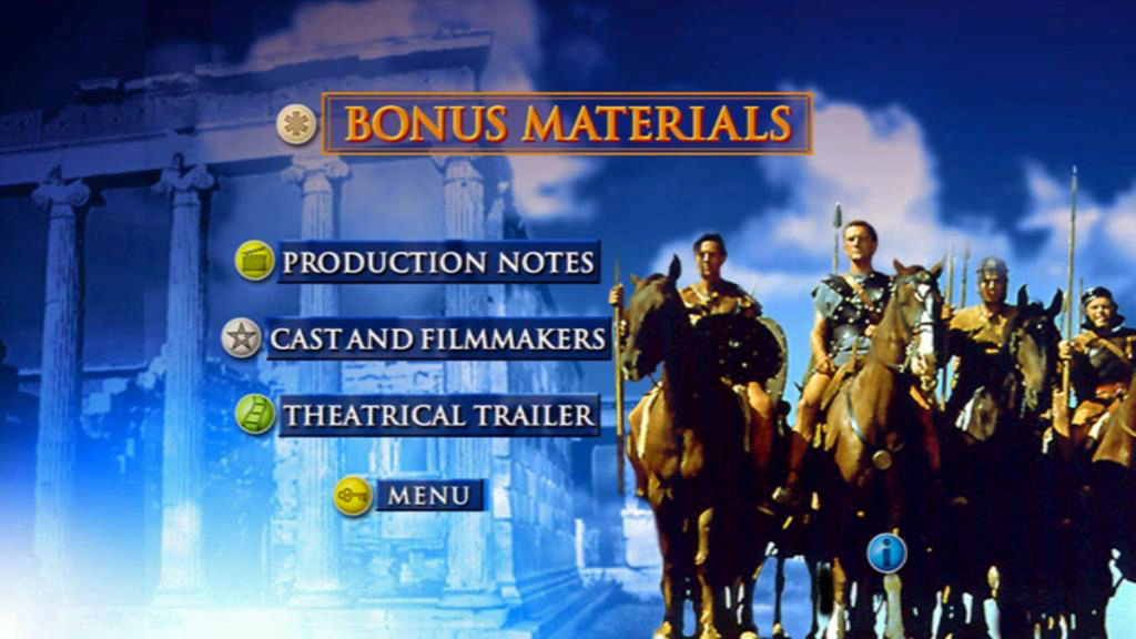 SPARTACUS MENU - Espartaco (Spartacus) [1960] [Aventuras, acción, drama] [DVD9] [PAL] [Leng. ESP/ITA/FRA/ENG/DEU] [Subt. Multi]