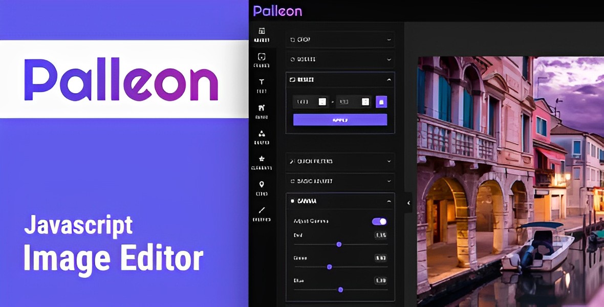 Palleon – Javascript Image Editor Script PHP