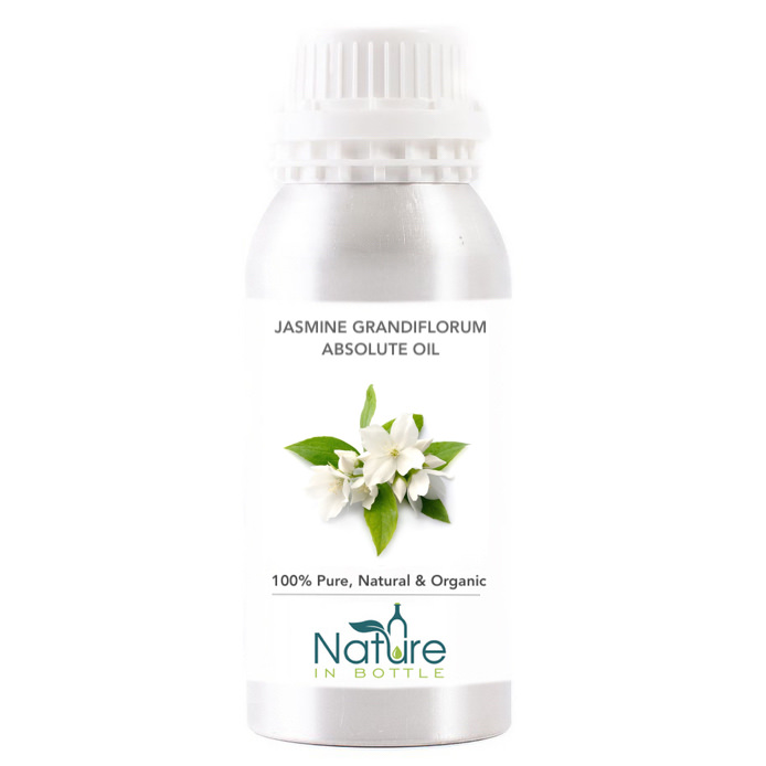 Jasmine Oil -( Jasminum Grandiflorum )- Essential Oil 100% Pure Natural  Undiluted Uncut Therapeutic Grade Oil 0.51 Fl.OZ