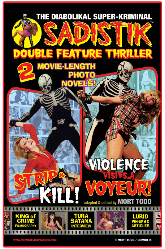 SADISTIK Double Feature Thriller, featuring STRIP & KILL and VIOLENCE VISITS A VOYEUR