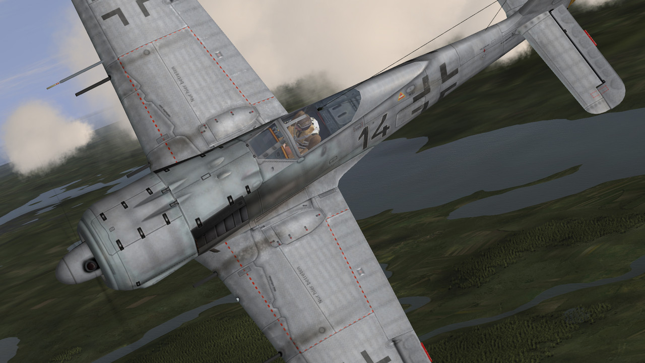 FW 190A-6 14 noir