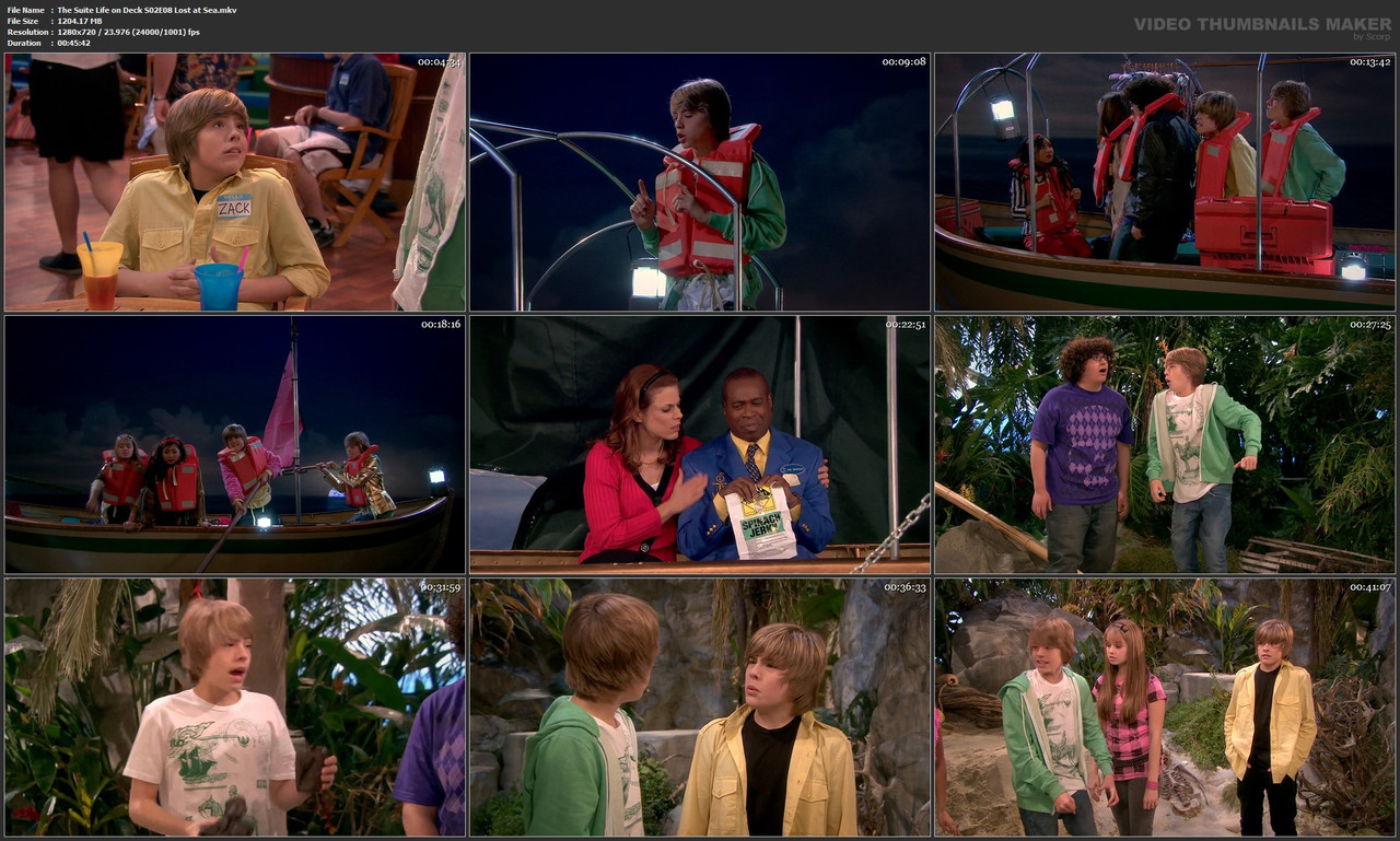 The Suite Life on Deck S02E08 Lost at Sea.mkv