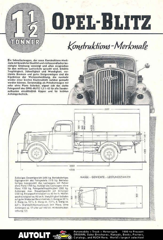 Опель-Блиц кор-