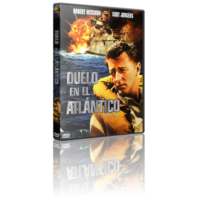 Portada - Duelo en el Atlántico [DVD9Full] [Pal] [Cast/Ing/Fr/Ale/It] [Sub:Varios] [1958] [Bélico]