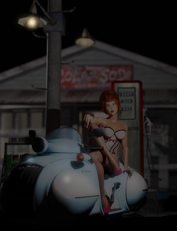 Bike pin up