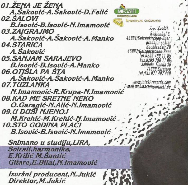 Ibrahim Jukan - 2000 - Zena je zena - unutra