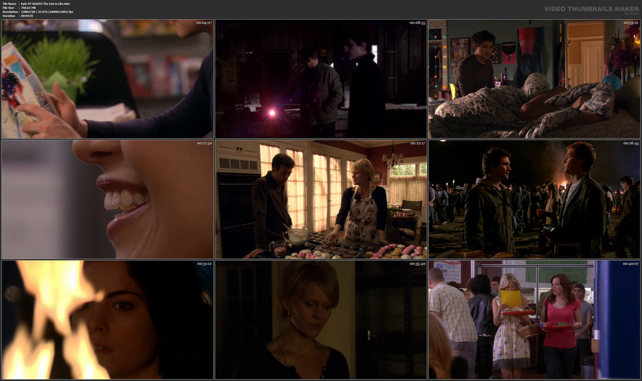 Kyle XY S02E03 The List is Life.mkv