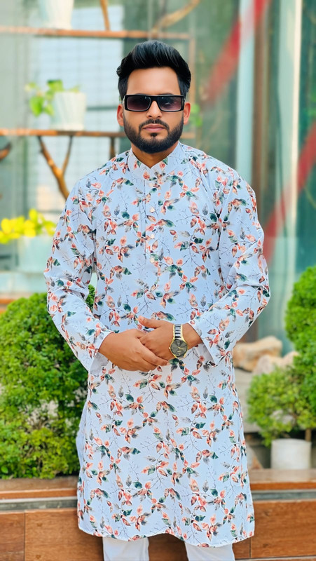 Digital Print Panjabi