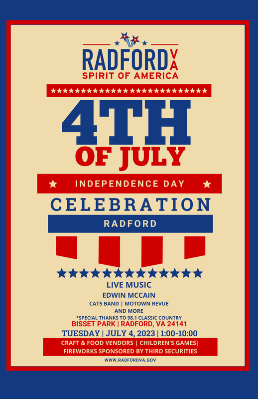 City of Radford's 2023 "Spirit of America" July 4th Celebration ft
