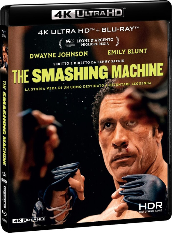 The Smashing Machine (2025) Full Blu Ray UHD 4K ITA ENG DTS HD MA
